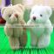 Mini cute teddy bear keychain plush toy for sale
