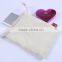 Custom premium Flax Fabric Pouch