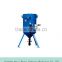 9 meter hose one blasting nozzle with protection jacket and helmet portable sandblaster