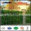 vertical green wall plastic garden fence panels hedge plant