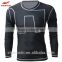 Quality long sleeve compression shirt wholesale running wear sports skin tight