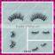 Deluxe top quality fake eyelashes hand made private lable 3D mink fur eyelash