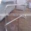 Hot dipped galvanized pedestrian safety traffic crowd control portable metal barricade