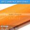 CARLIKE 1.52x30m Orange 4D Carbon Fiber Body Sticker Car Vinyl Wrap