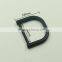 Wholesale zinc alloy black dring for 30mm webbing strap