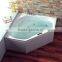 cUPC certified diamond shape bathtub, bathtub led, whirlpool bathtub with led lights