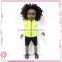 Baseball black doll with wholesale sneakers shoes for dolls