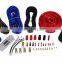 0awg transparent Red audio Car Amplifier Installation Wiring Kit
