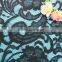Black Flowers Cotton Nylon Lace Fabric Embroidery African Voile Lace Cord Lace Fabric