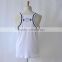 Men's active white top tank for summer hot selling