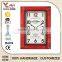 2016 New Style Custom Tag Interior Home Decoration Antique Style Waterproof Wall Clock