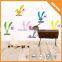 Hundreds of repositionable graceful 3d kids cute puffy wall stickers