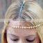 jewelry head chain headband silver chain headchain body jewelry wholesale