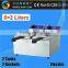 Continuous Table Top Peanut Frying Machine Manufacturer for sale