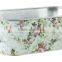 printed zinc flower pots