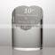 Clear cylinder crystal heart design paperweight for wedding anniversary souvenirs