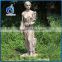 hotsale life-size female fiberglass women garden statue