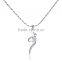 18K quartz stones for free jewelry samples fancy necklace design