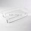 Customized top grade serving tray, clear lucite serving tray, plexiglass serving tray