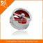 TP01165 light green fan stainless steel ear plugs flesh tunnel