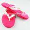 2015 wholesale beach eva embossed women flip flop