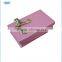 clothing packaging paper box with ribbon and custom design