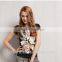 Lady and Women Vogue casual slim Printed Design Cotton T Shirt