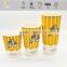 double wall custom LOGO printed disposable plastic cup with lid