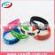 Hot sale cheap colorful custom shape silicone bracelet