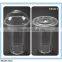 Disposable 16oz 480ml 500ml PET beverage cup/sauce cup/pot/glass cup/plastic cup