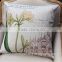 new super soft vintage linen cotton city and flower print cushion
