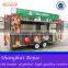 2015 hot sales best quality recreational street food cart multifunctional food cart food cart with 2 wheels