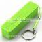 Christmas Gift China Factory Usb Keychain Colorful Charger Perfume 2600mah Business Power Bank