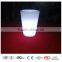 RGB glowing plasitc indoor and outdoor led round flower pot stand