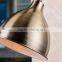 T6046 E27 modern design brass table lamp
