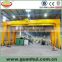 electric double girder workshop gantry crane with hoist