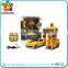 Mini Plastic Children Electric Car/Battery Operated Cartoon RC Control Car Toy