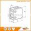 Yekalon stainless steel railing fitting glass clamp