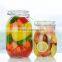 700ml 1000ml Clear Kitchen Food Storage Airtight Seal Lock Lid Jar/glass Jar With Metal Clip