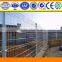 Galvanized wire mesh fence panels with galvanized steel fence poles