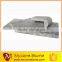 Silver grey travertine coping tile for swimming pool