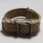3 4 5 Rings Zulu Custom ODM OEM Canvas Fabric Watch Strap