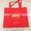 Ultrasonically welded non-woven hand bags