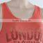 F5S15502 Fashion Design Custom Red Tank Top Women