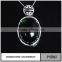 Newest White Gold Plating 2016 Christmas Jewellery Women Necklace Gemstone Jewelry Set