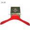 Wholesale custom plastic fashion store hangers