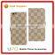 [UPO] 2016 New Design Lattice Pattern PU Leather Wallet Flip Soft Back Cover Case For Apple IPhone 6 6s 4.7''