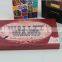 High Quality wristlet packaging box / Wallet wand packaging box / leather care kit box