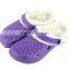 2015 new indoor winter eva warm fleece clogs shoes