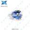 Pear shape Blue Topaz Evil Eye Beads Wholesale
